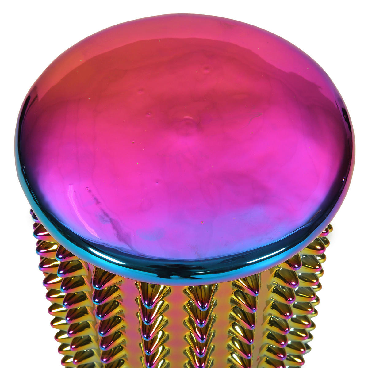 SIDOBORD i keramik 32/32/45 cm  - lila/pink, Design, keramik (32/32/45cm) - Landscape