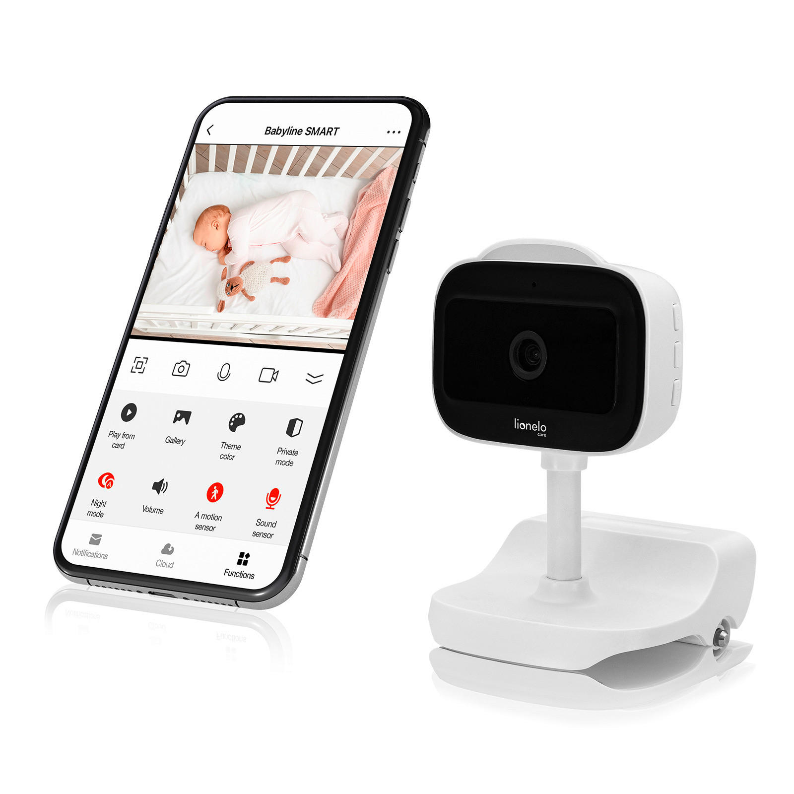 BABYPHONE - Weiß, Basics, Kunststoff (13.2/7.8cm) - Lionelo