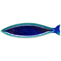 SERVIERPLATTE - Blau, Basics, Keramik (43/12/3,9cm) - Costa Nova
