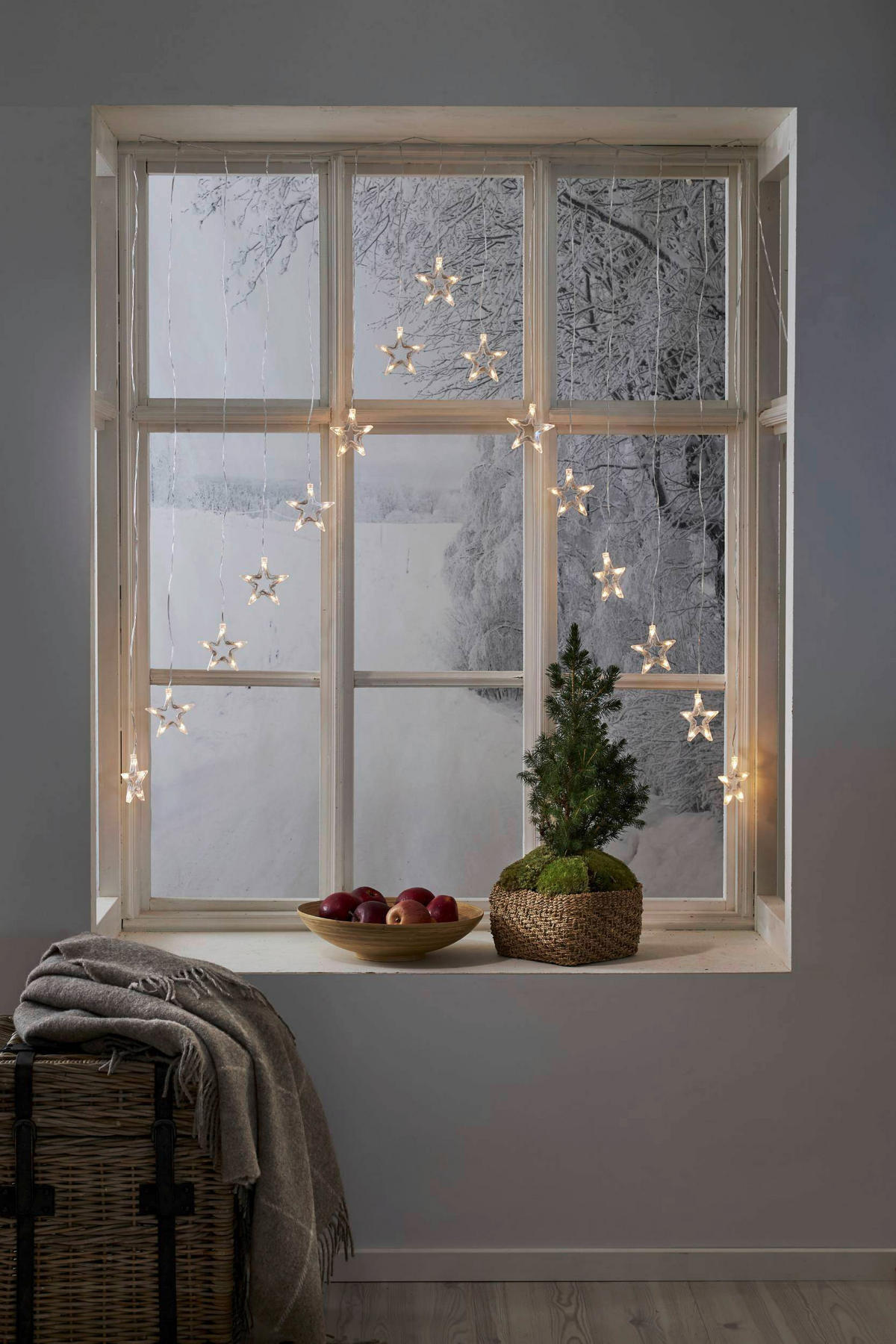 LICHTERKETTE  - Transparent, Basics, Kunststoff (125/1/120cm) - Eglo