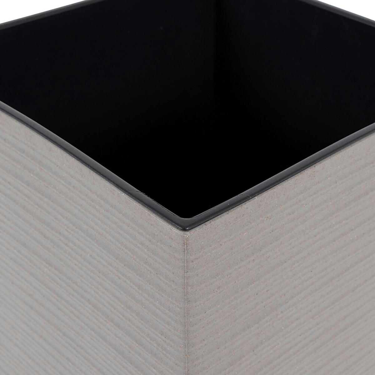 ÜBERTOPF-SET  2-teilig  - Grau, Basics, Kunststoff (25/46,5/25cm) - Siena Garden