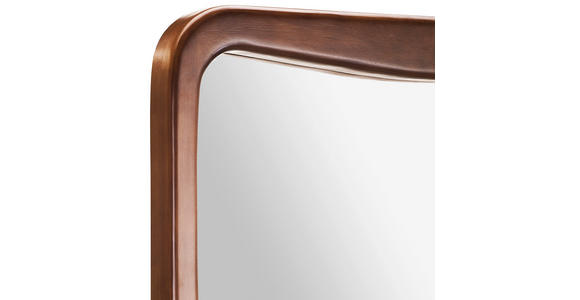WANDSPIEGEL 70/180/5 cm    in rechteckig  - Walnussfarben, Design, Glas/Holz (70/180/5cm) - Xora