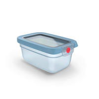 FRISCHHALTEDOSE One Click 0.75L L  - Hellblau, Basics, Kunststoff (17,49/11,71/8,25cm) - Emsa