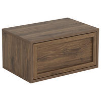 NACHTSCHRANK 46/23/30 cm  - Eiche dunkel, MODERN, Holzwerkstoff (46/23/30cm) - VanDerken