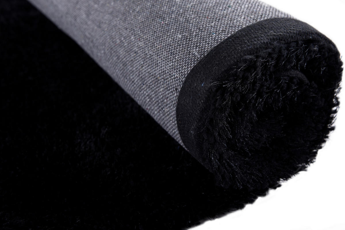 HOCHFLORTEPPICH 160/230 cm Schwarz  - Schwarz, Basics, Textil (160/230cm) - Tom Tailor