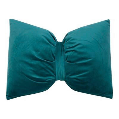 ZIERKISSEN  - Petrol, Basics, Textil (60/40cm)