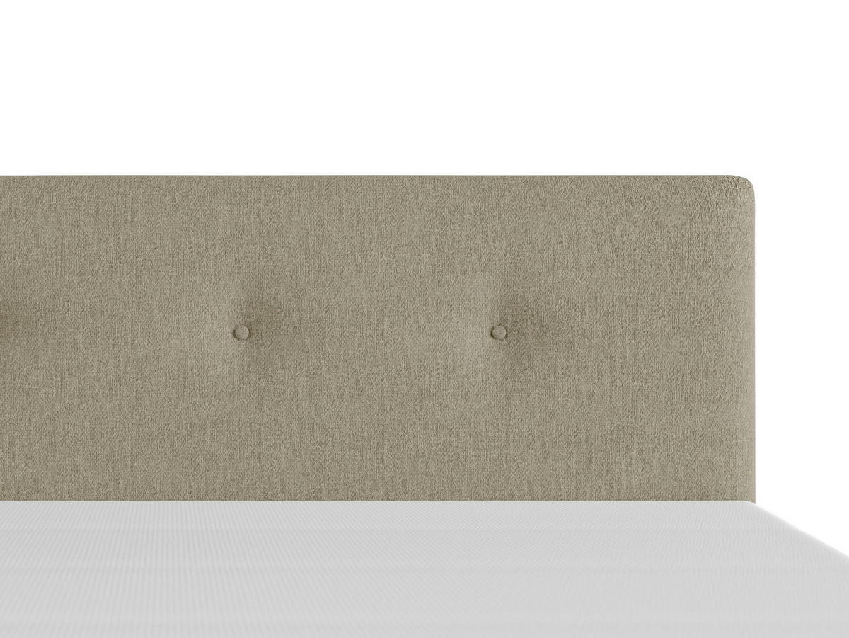 BOXSPRINGBETT 120/200 cm  in Beige  - Beige/Schwarz, MODERN, Karton/Holz (120/200cm) - MID.YOU