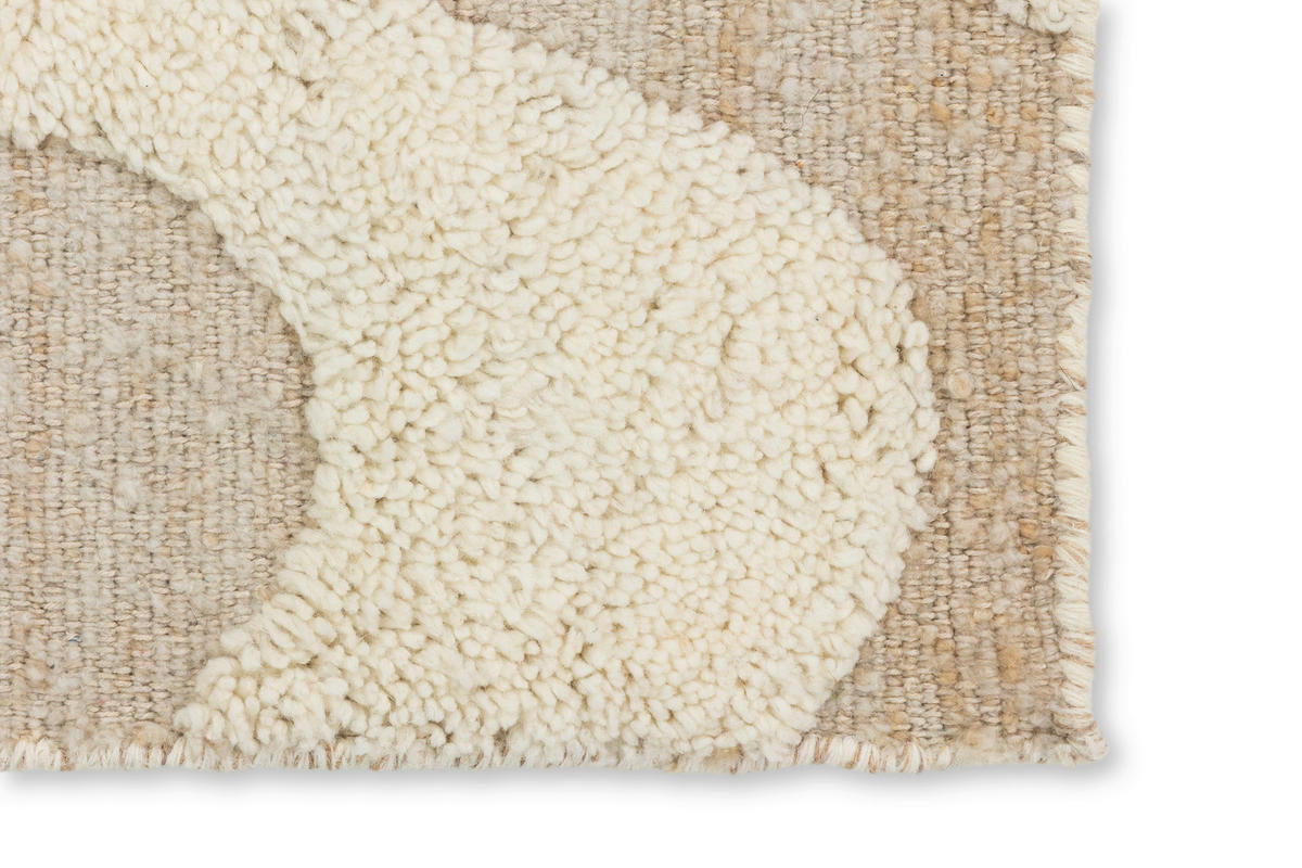 WEBTEPPICH 120/170 cm Milena Naturfarben rechteckig  - Naturfarben, Basics, Kunststoff/Textil (120/170cm) - Schöner Wohnen