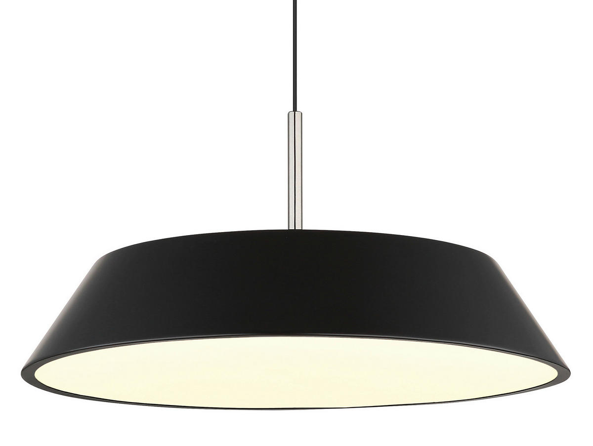 LED-HÄNGELEUCHTE 40/180 cm  - Schwarz/Weiß, Basics, Kunststoff/Metall (40/180cm) - Globo