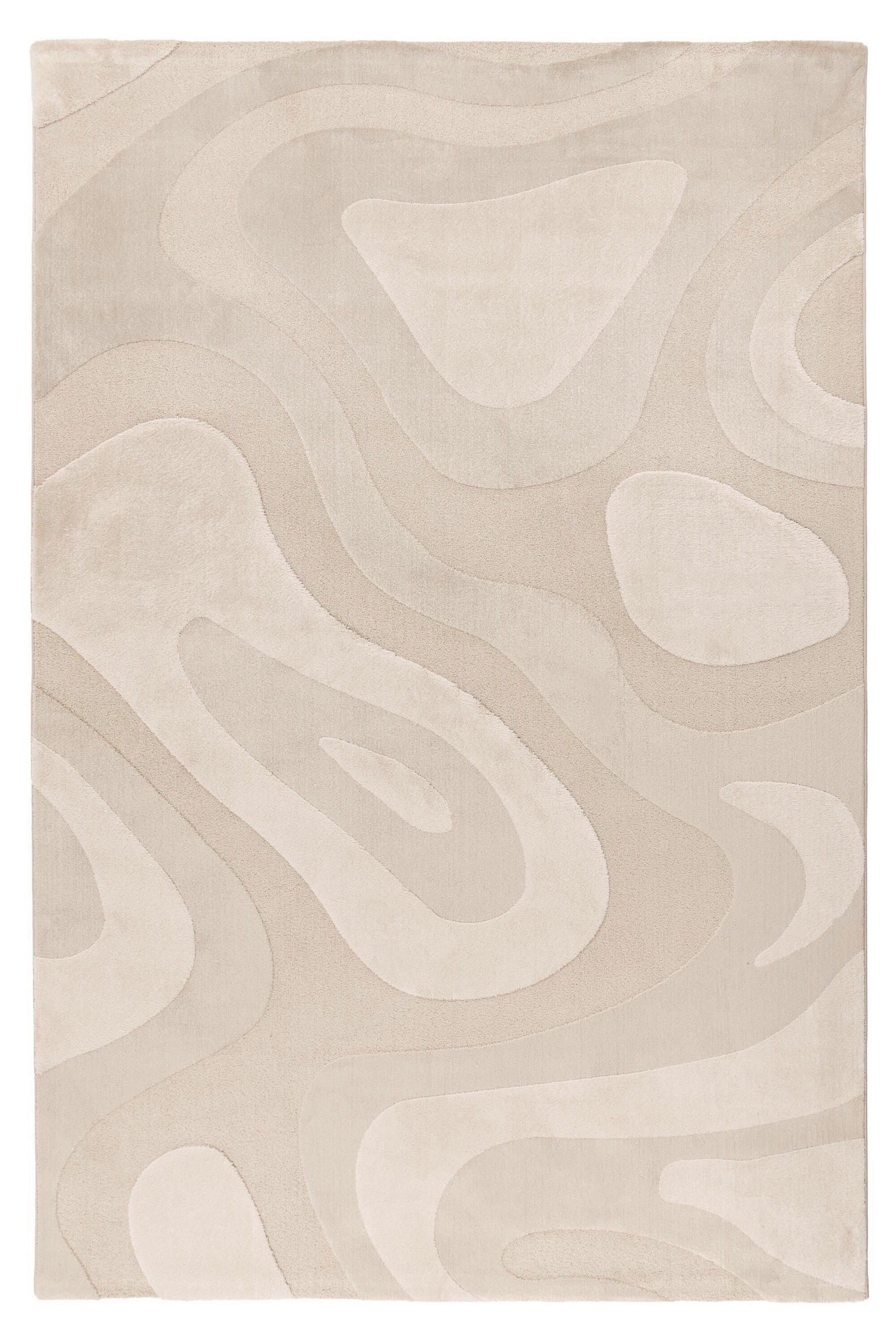 WEBTEPPICH 80/150 cm Bergamo Beige  - Beige, Design, Textil (80/150cm) - Batucci