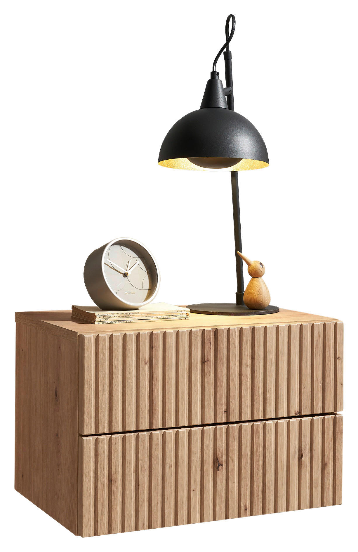 NACHTSCHRANK 42/28/30 cm  - Eiche Artisan, KONVENTIONELL, Holzwerkstoff (42/28/30cm) - Boxxx