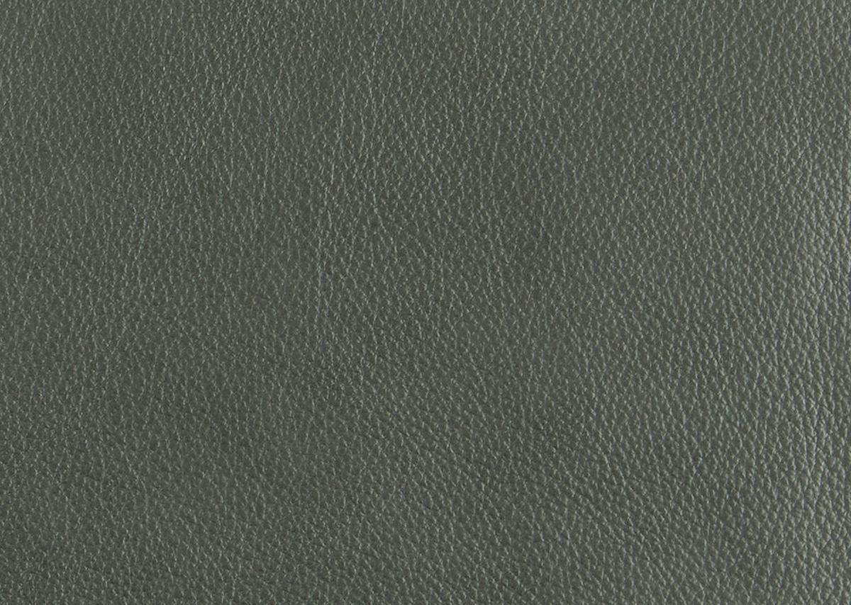 ECKSOFA Echtleder Anthrazit  - Anthrazit/Schwarz, Design, Leder/Metall (304/201cm) - Belluti