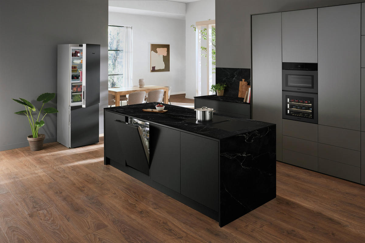 EINBAUBACKOFEN H 7364 BP  - Edelstahlfarben, Basics, Glas/Metall (59,5/59,6/56,9cm) - Miele