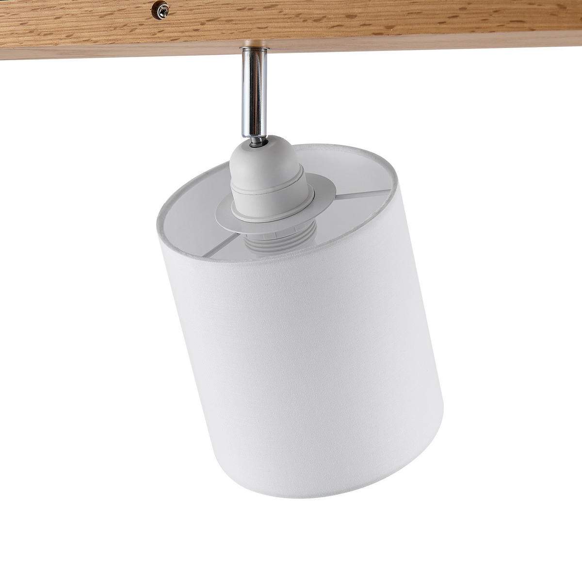 STRAHLER Sofia 104/38/26 cm  - Eschefarben/Weiß, Natur, Holz/Textil (104/38/26cm) - Marama