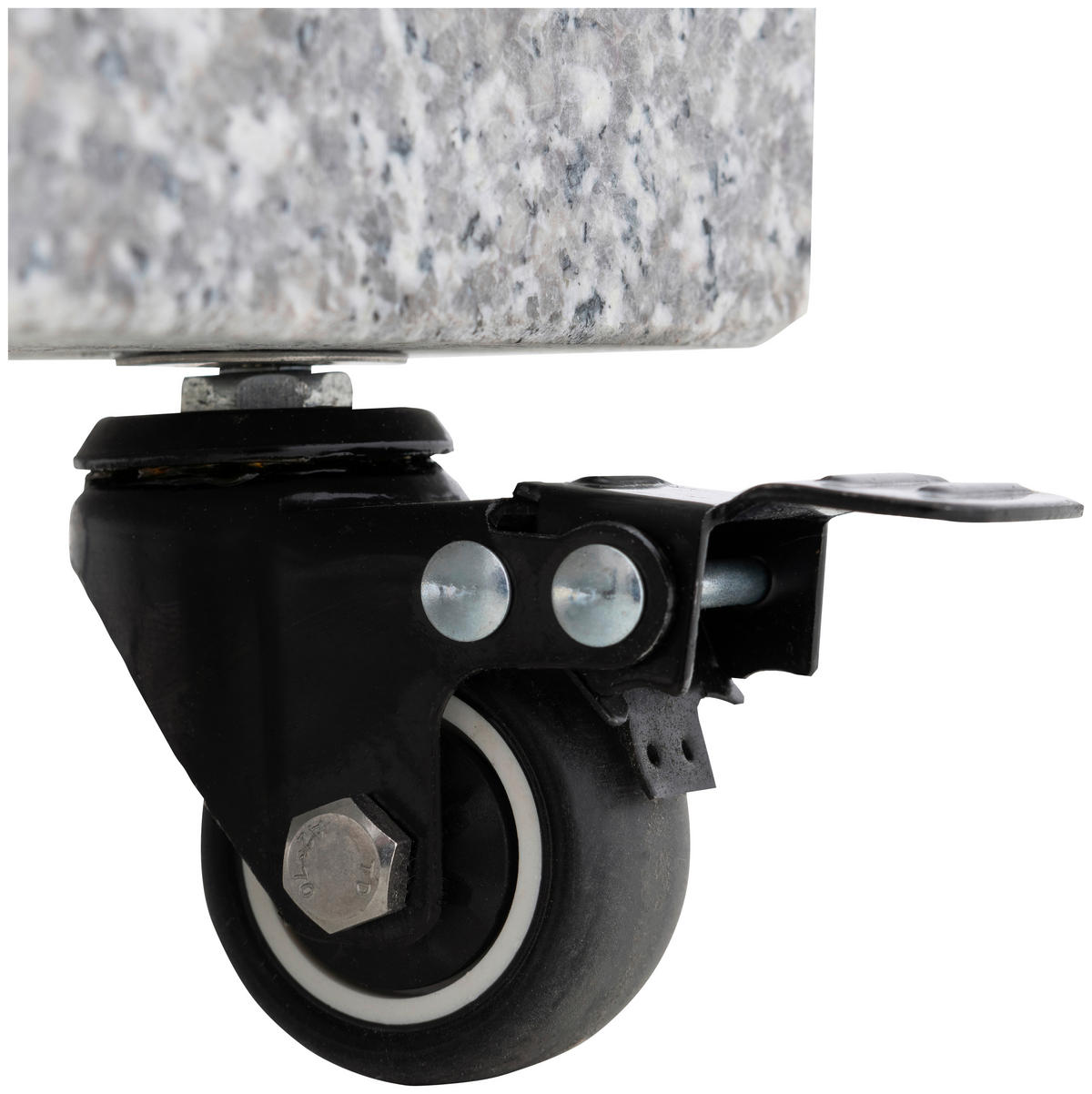 SONNENSCHIRMSTÄNDER Granit Grau, Schwarz  - Schwarz/Grau, Basics, Stein/Metall (47/8,5/47cm) - Doppler