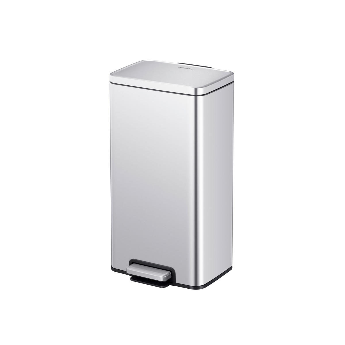 ODPADKOVÝ KÔŠ  30 l - farba ušľachtilej ocele/antracitová, Basics, kov/plast (30,2/33,3/61,7cm) - Fackelmann