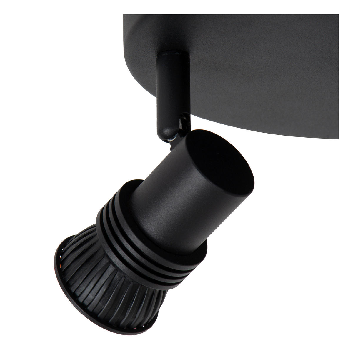 DECKENSTRAHLER KIANTI 21/21/12 cm  - Schwarz, KONVENTIONELL, Metall (21/21/12cm) - Lucide