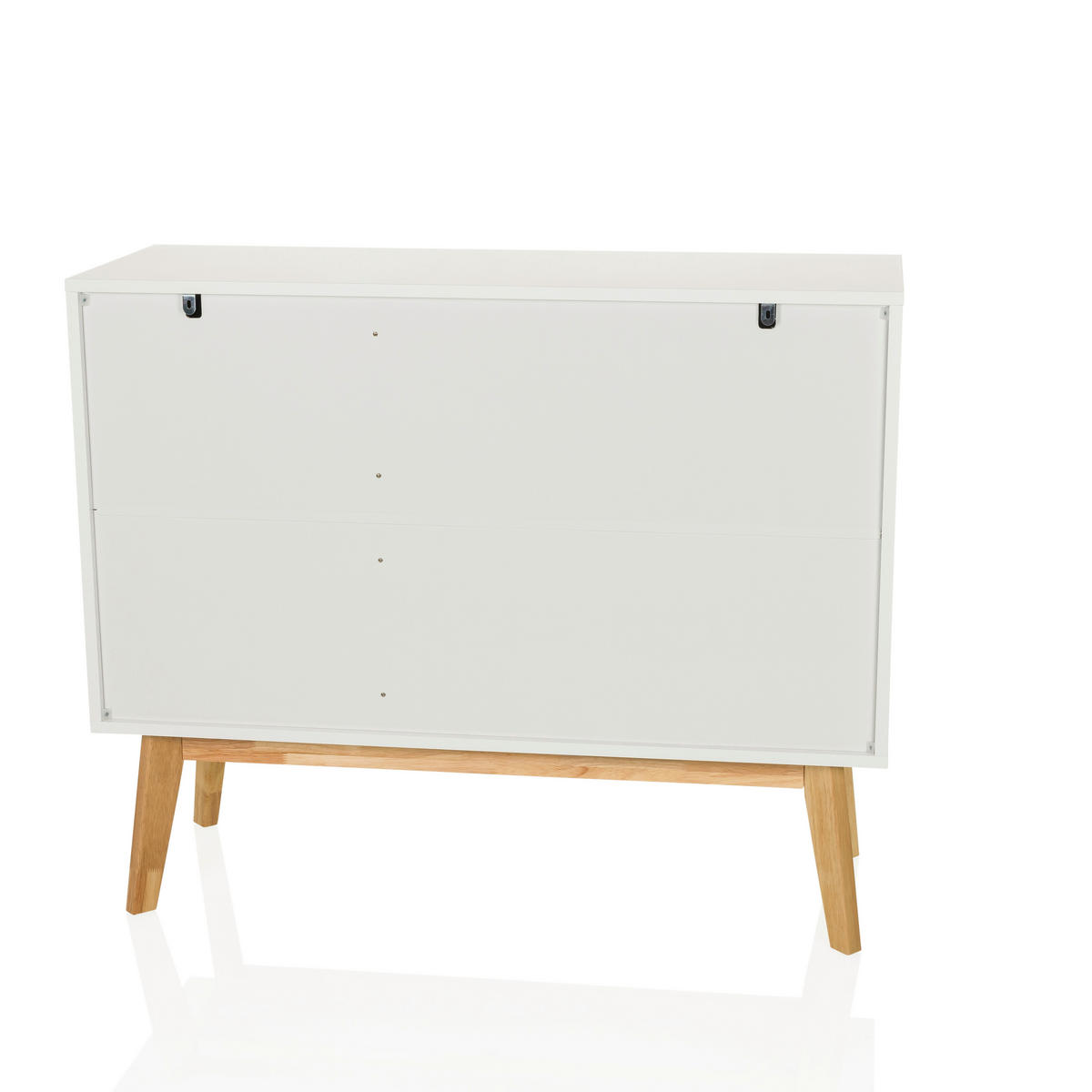 SIDEBOARD  in 97/80/34 cm  - Hellbraun/Weiß, MODERN, Holzwerkstoff (97/80/34cm) - MID.YOU