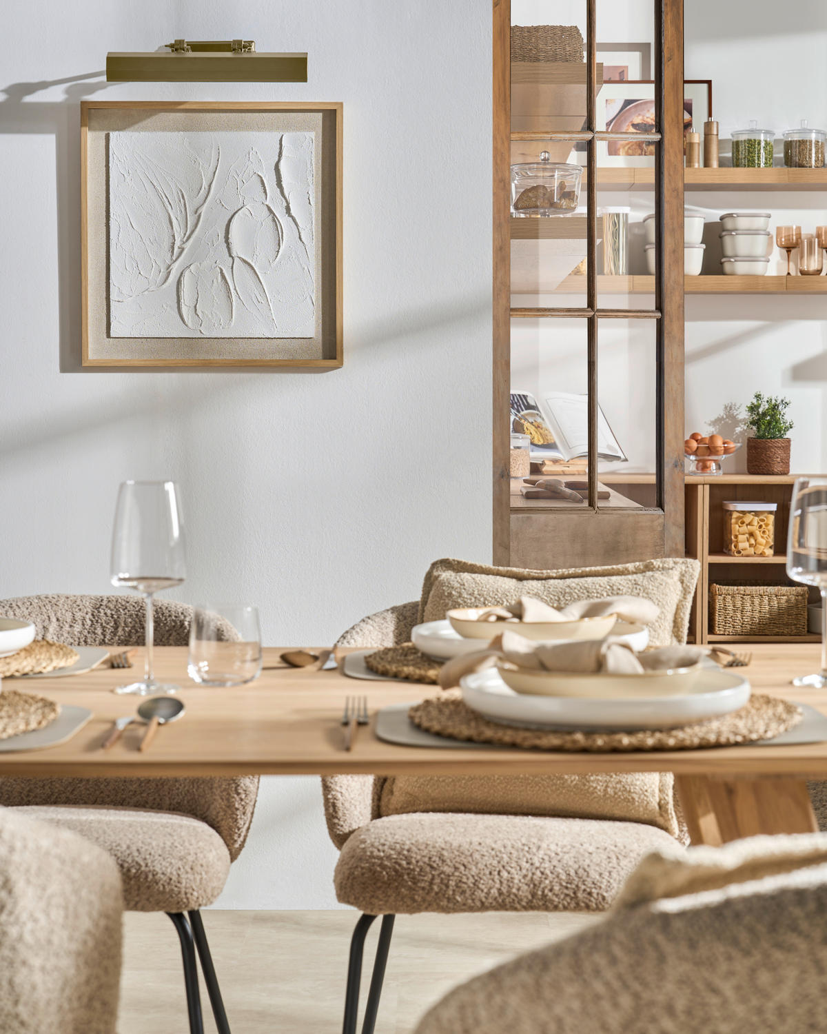 ESSTISCH Eiche vollmassiv rechteckig Eiche Bianco  - Eiche Bianco, KONVENTIONELL, Holz (180/90/75cm) - Linea Natura
