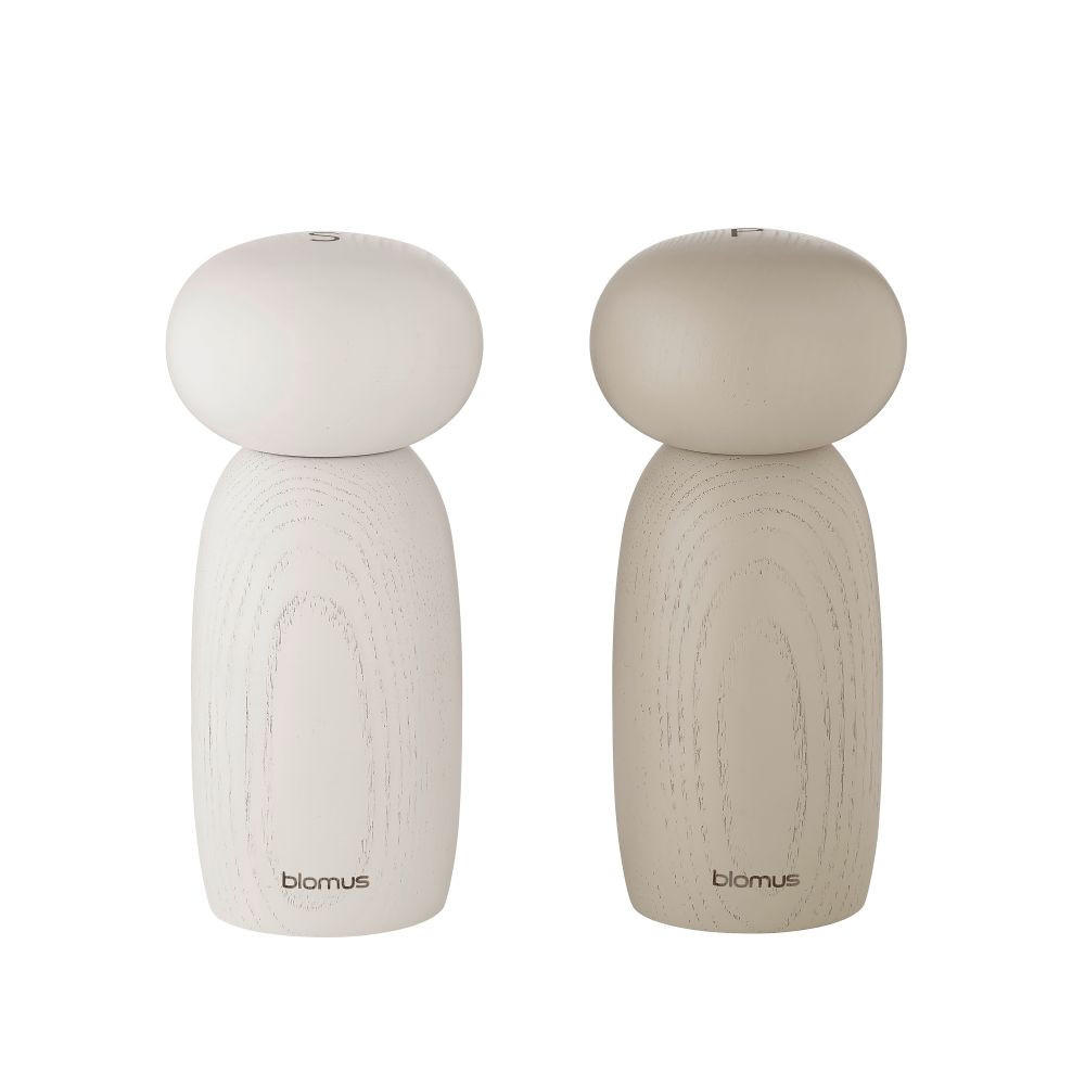 SALZ- UND PFEFFERMÜHLE MOLI  - Beige/Creme, Basics, Keramik (6/13cm) - Blomus