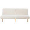 SCHLAFSOFA in Cord Beige  - Beige/Naturfarben, Design, Holz/Textil (184/80/87cm) - Carryhome