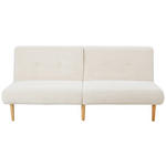 SCHLAFSOFA  in Cord Beige  - Beige/Naturfarben, Design, Holz/Textil (184/80/87cm) - Carryhome