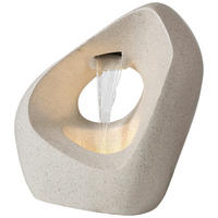 GARTENBRUNNEN - Weiß, Design, Kunststoff (22/50/52cm) - Ambia Home