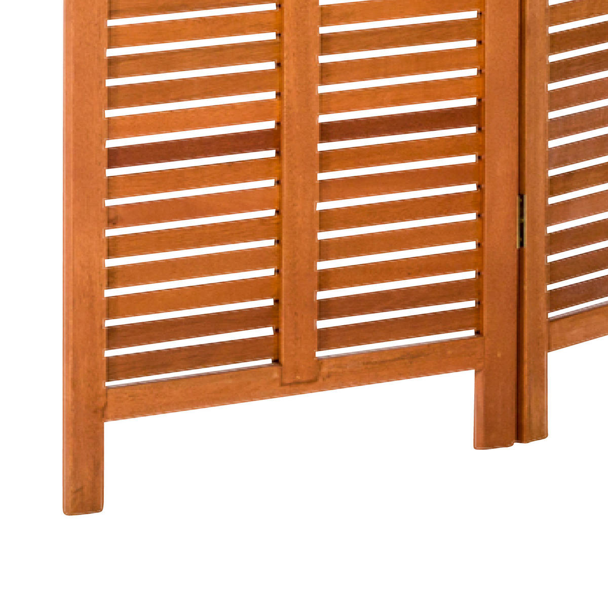 PARAVENT mit 3  Flügel - Naturfarben, KONVENTIONELL, Holz (150/170/1cm) - Gardenson