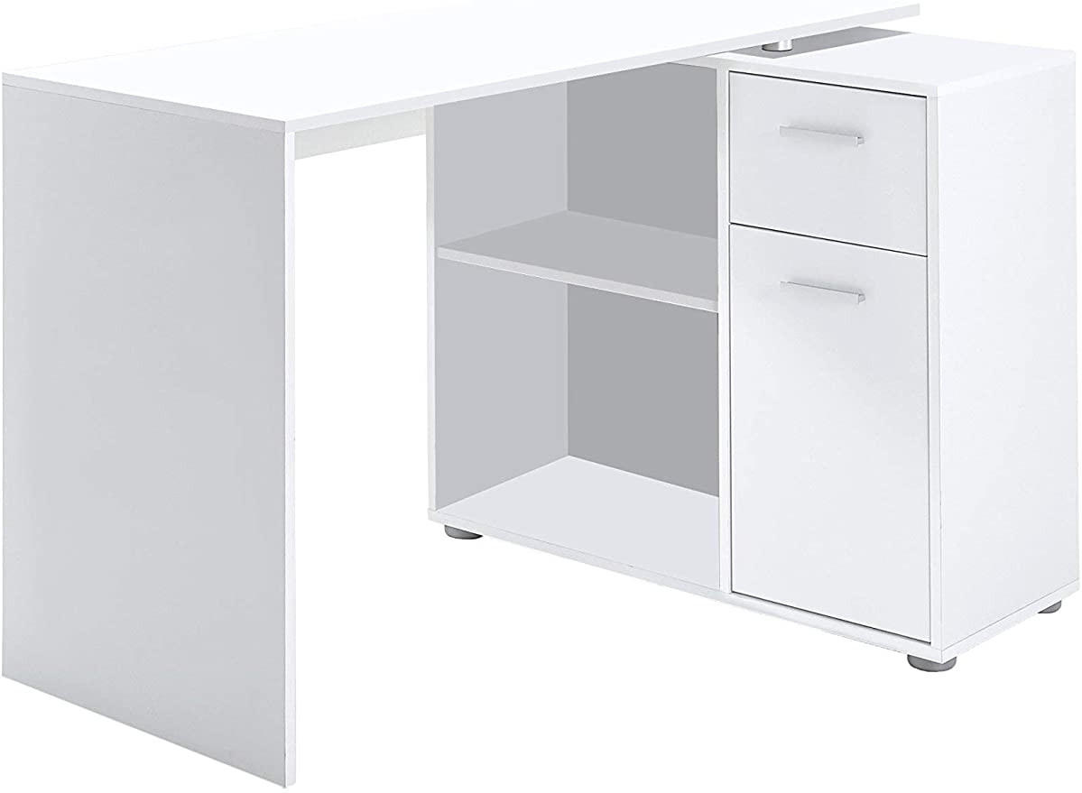 ECKSCHREIBTISCH 117/83/74 cm  in Weiß  - Weiß, KONVENTIONELL, Holzwerkstoff (117/83/74cm) - MID.YOU