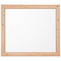 ZIDNO OGLEDALO  87/76/2,5 cm     - boja hrasta, Lajfstajl, staklo/pločasti materijal (87/76/2,5cm) - Hom`in