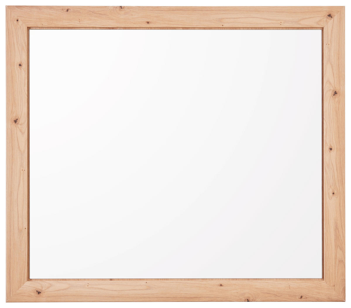 ZIDNO OGLEDALO  87/76/2,5 cm     - boja hrasta, Lajfstajl, staklo/pločasti materijal (87/76/2,5cm) - Hom`in