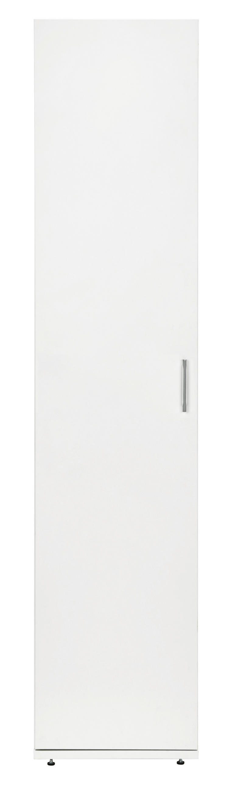 VIACÚČELOVÁ SKRIŇA, biela, 45/206/65,5 cm - biela/strieborná, Design, kov/kompozitné drevo (45/206/65,5cm) - Xora