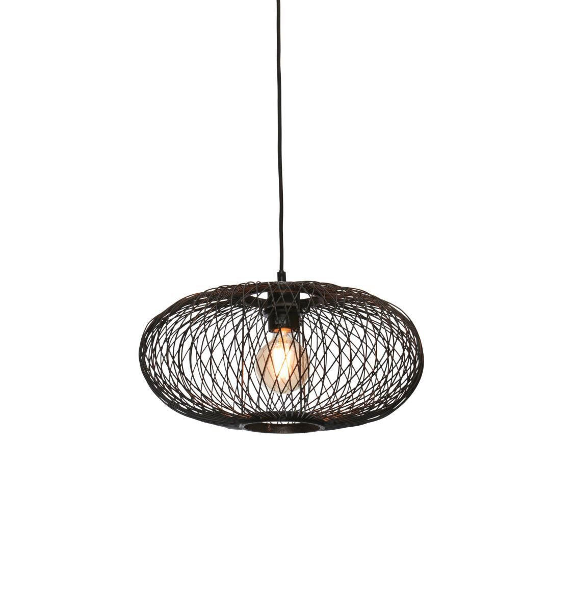 HÄNGELEUCHTE GOOD&MOJO 40/20 cm - Schwarz, Trend (40/20cm) - Good & Mojo