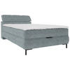 BOXBETT 120/200 cm  in Grau  - Schwarz/Grau, Konventionell, Holz/Holzwerkstoff (120/200cm) - Xora