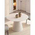 ESSTISCH 120/120/75 cm Nachbildung  Holzwerkstoff rund Beige  - Beige, Design, Holzwerkstoff (120/120/75cm) - Xora