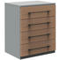 SIDEBOARD 60/76,5/43 cm - Eichefarben/Anthrazit, Design, Holzwerkstoff/Metall (60/76,5/43cm) SIDEBOARD 60/76,5/43 cm - Eichefarben/Anthrazit, Design, Holzwerkstoff/Metall (60/76,5/43cm)