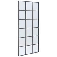 WANDSPIEGEL 90/180/3 cm    in rechteckig  - Schwarz, MODERN, Glas/Holzwerkstoff (90/180/3cm) - MID.YOU