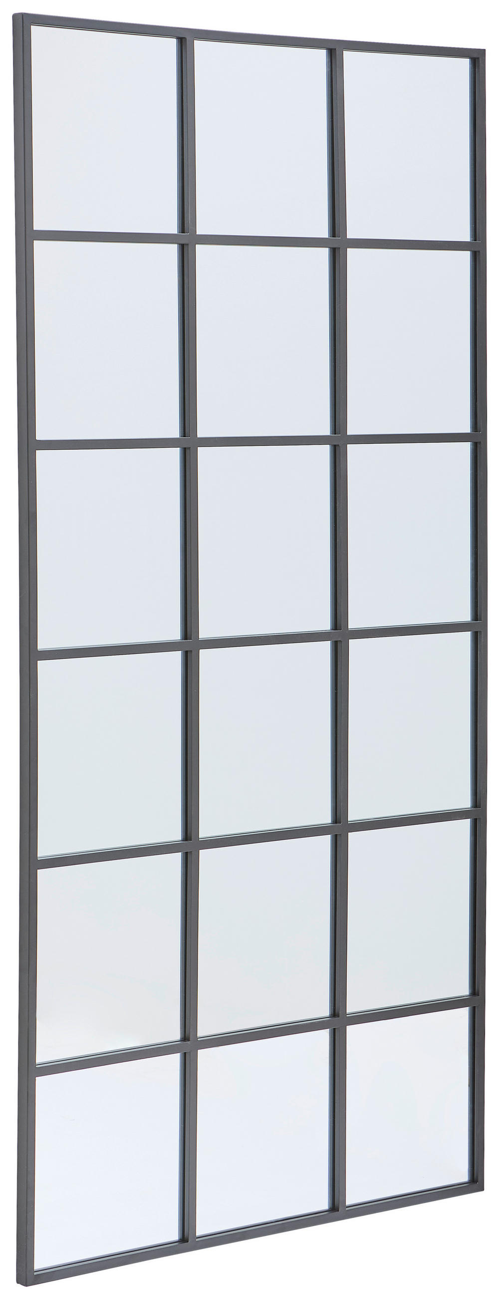 WANDSPIEGEL 90/180/3 cm    in rechteckig  - Schwarz, MODERN, Glas/Holzwerkstoff (90/180/3cm) - MID.YOU