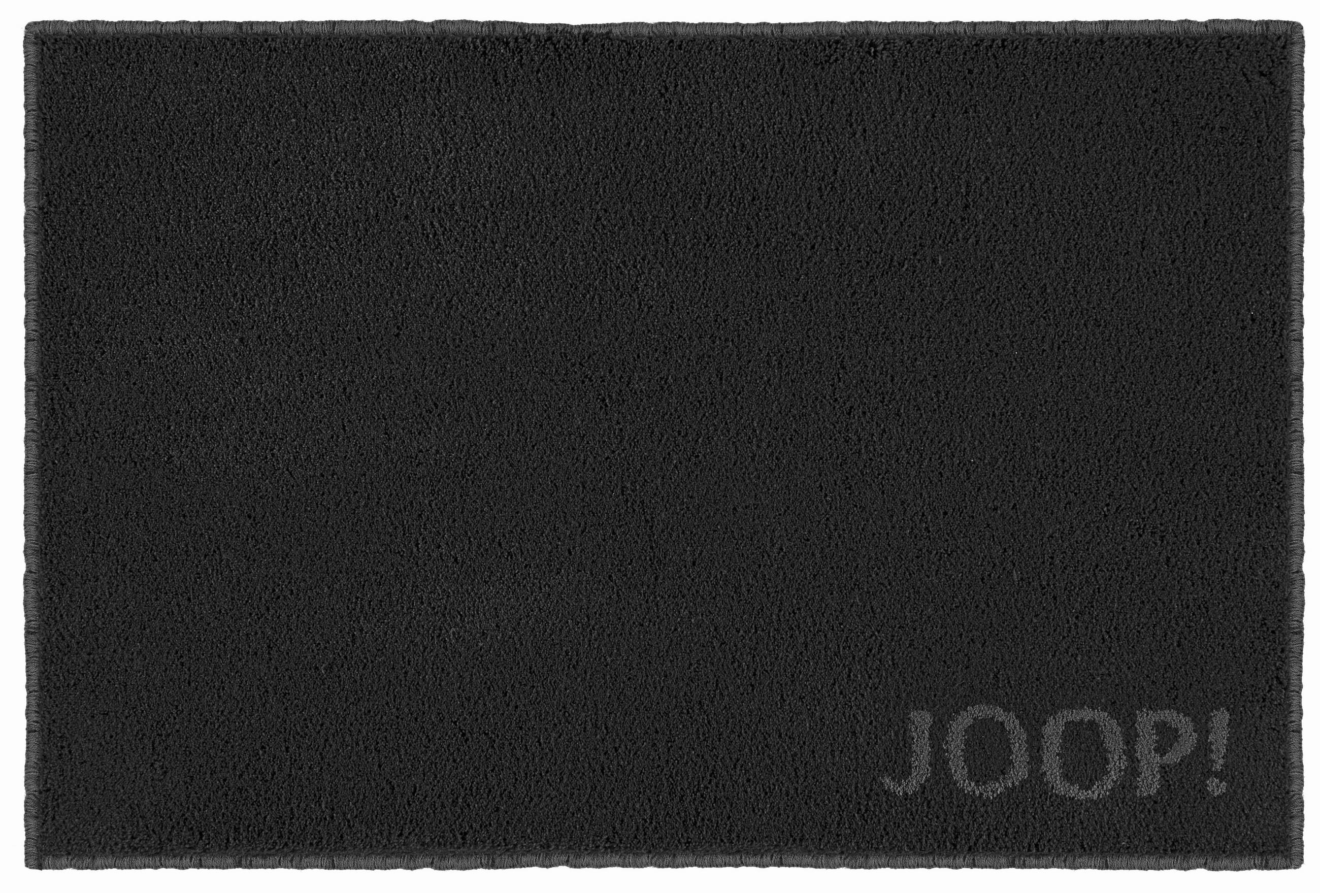 BADTEPPICH JOOP CLASSIC 60X90 Schwarz 60/90 cm  - Schwarz, Basics, Kunststoff/Textil (60/90cm) - Joop!