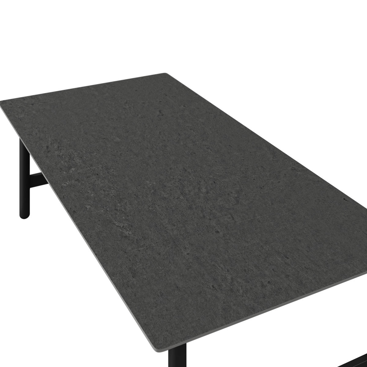 LOUNGEGARNITUR Eisen  - Anthrazit/Naturfarben, MODERN, Kunststoff/Textil (167/67/76cm) - Ambia Garden