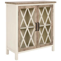 KOMMODE  in 80/85/35 cm  - Klar/Schwarz, KONVENTIONELL, Glas/Holz (80/85/35cm) - Livetastic