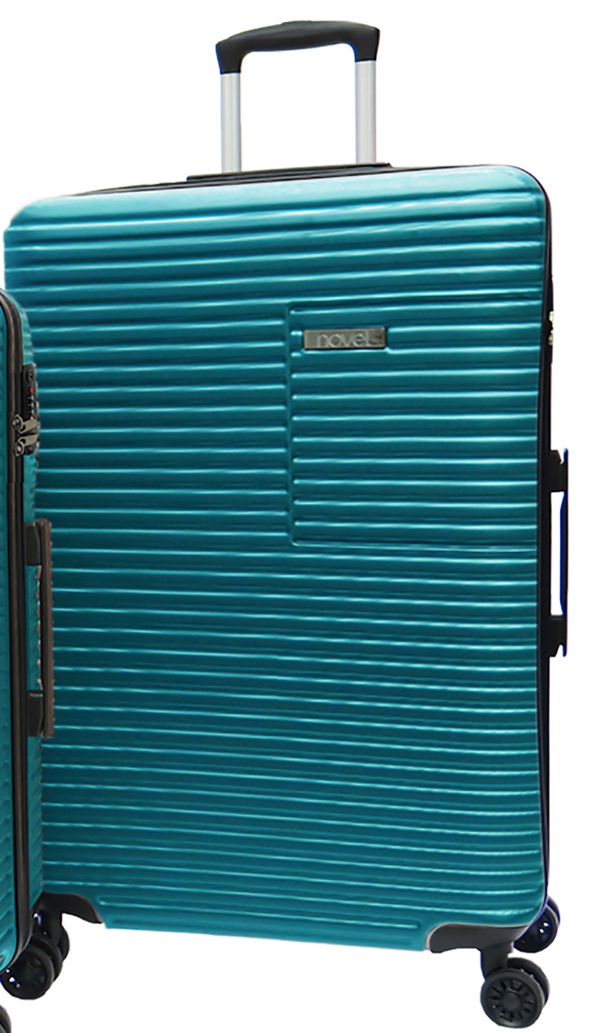 CESTOVNÝ KUFOR 98 l - petrolejová, Design, kov/textil (52/77/29cm) - Novel
