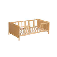 KINDER-/JUNIORBETT Naturfarben  - Naturfarben, Basics, Holz (145/76/50cm) - My Baby Lou