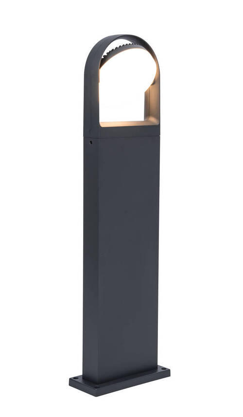 WEGELEUCHTE   - Anthrazit/Weiß, Basics, Kunststoff/Metall (75/20/7,5cm)