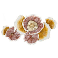 WANDDEKO  92.10/51.40/8.3 cm   - Goldfarben/Creme, Basics, Metall (92.10/51.40/8.3cm)