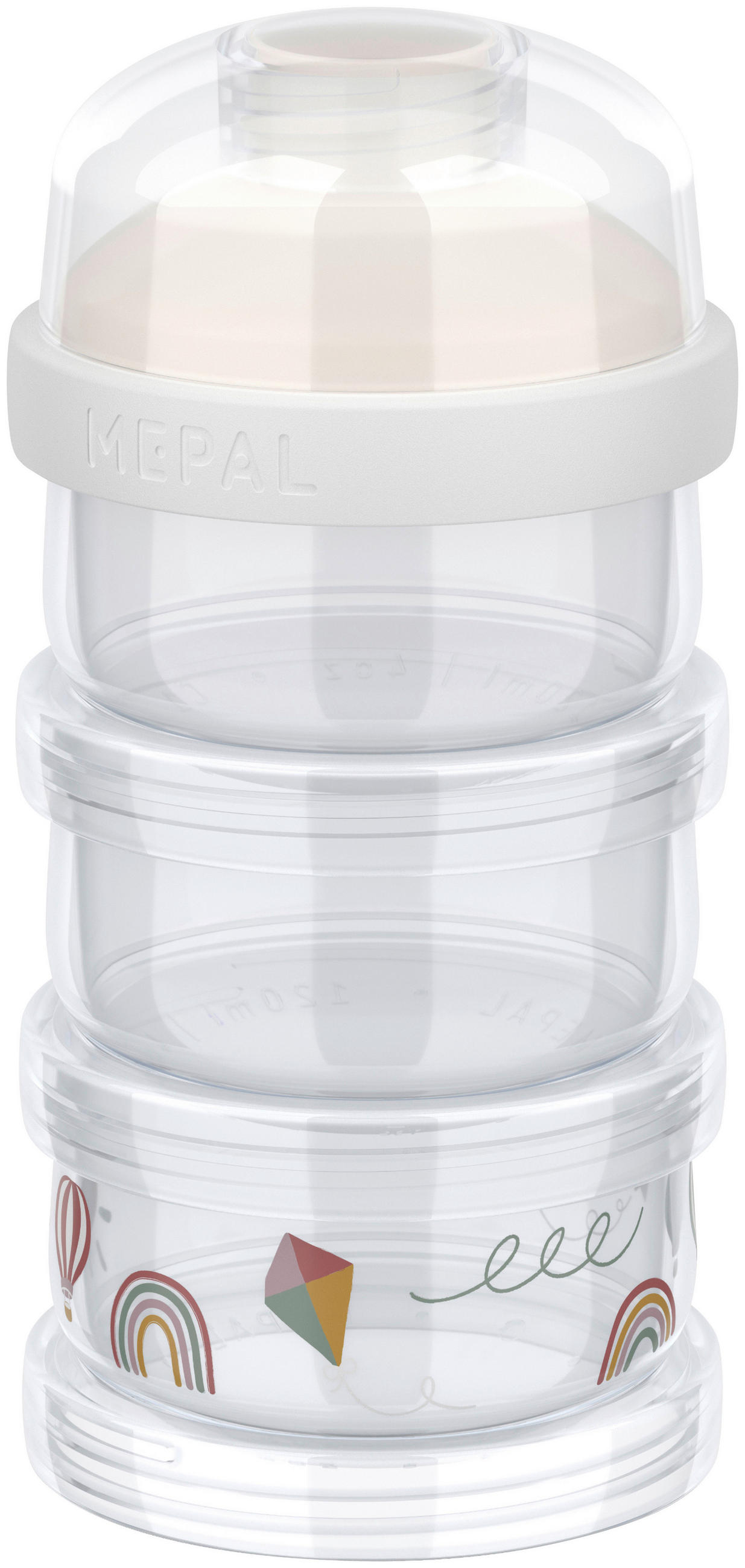 MILCHPULVERPORTIONIERER  - Multicolor, Basics, Kunststoff (7,8cm) - Mepal