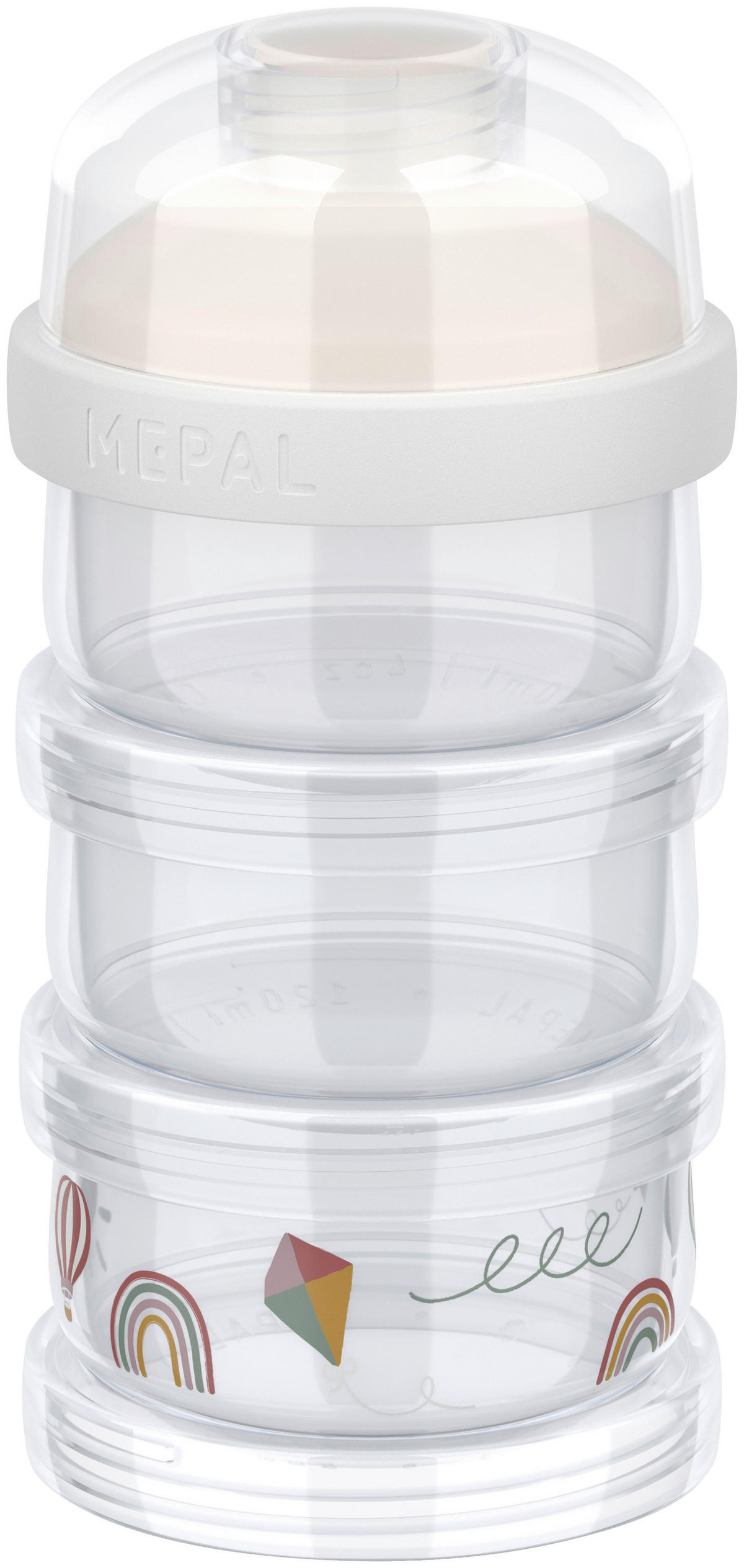 MILCHPULVERPORTIONIERER  - Multicolor, Basics, Kunststoff (7,8cm) - Mepal