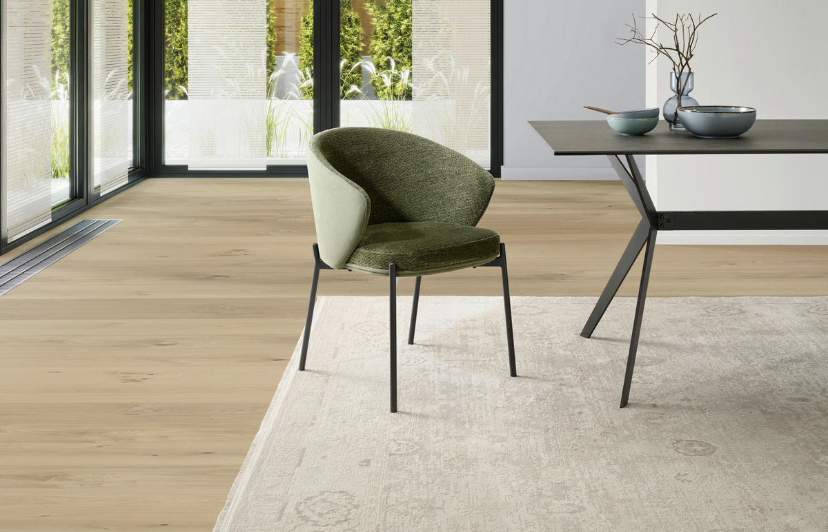 ARMLEHNSTUHL  in Eisen Samt  - Schwarz/Grün, MODERN, Textil/Metall (56/76,5/57,5cm) - MID.YOU