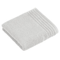 RUČNÍK, 50/100 cm, světle šedá - světle šedá, Basics, textil (50/100cm) - Vossen