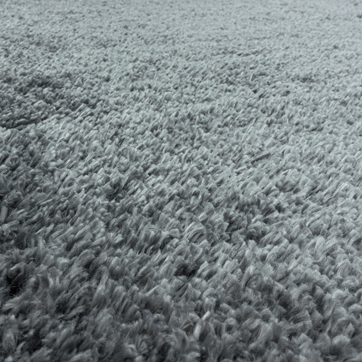 HOCHFLORTEPPICH 80 cm Fluffy 3500 Lightgrey Hellgrau  - Hellgrau, Basics, Textil (80cm) - Novel